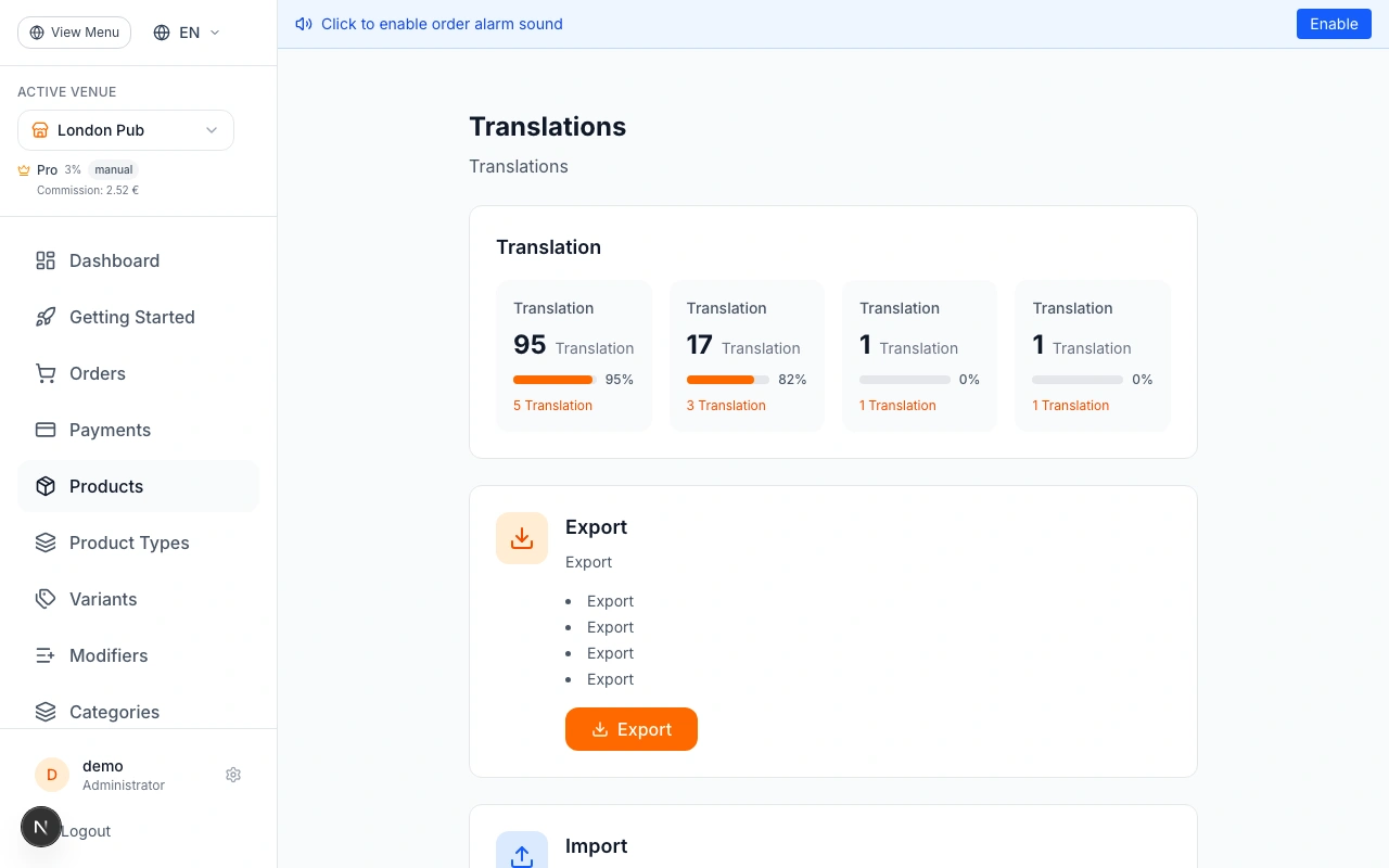 Set Up Multi-Language Support