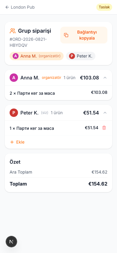 Herkes Kendi Ürününü Ekler